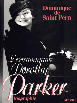 cover image of L'extravagante Dorothy Parker